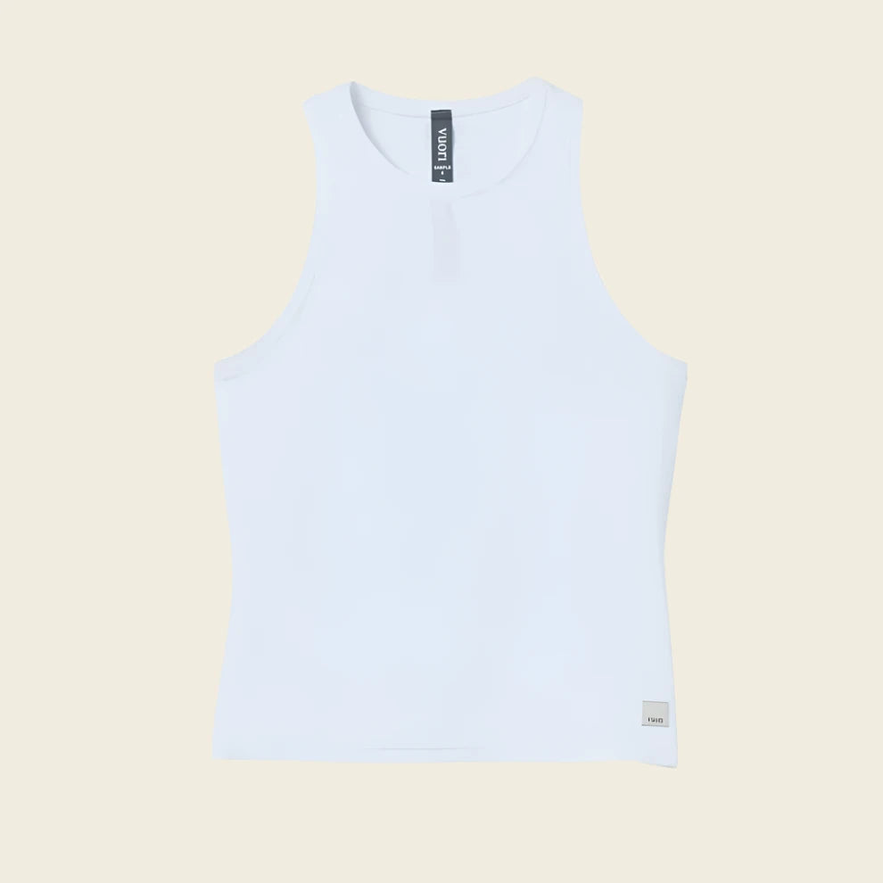 Vuori Women's AllTheFeels Crew Tank | White