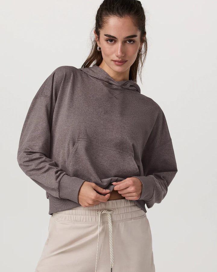 Vuori Halo Modern Pullover Hoodie | Huckleberry Heather