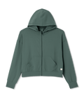 Vuori Halo Modern Fluu Zip Hoodie | Agate Green