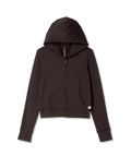 Vuori Halo Mini Full Zip Hoodie | Java Heather