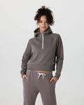 Vuori Restore Half Zip Hoodie | Chia
