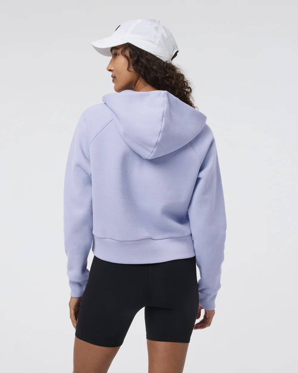 Vuori Restore Half Zip Hoodie | Lavendar Mist