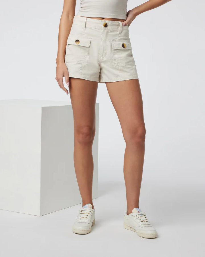 Vuori Women's Vintage Ripstop Utility Short Milkweed