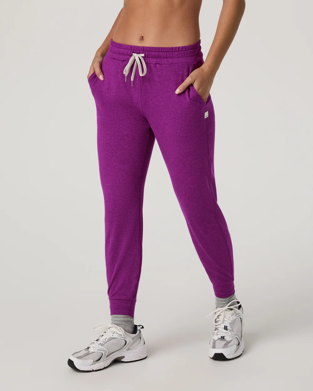 Vuori Performance Jogger | Magenta Heather