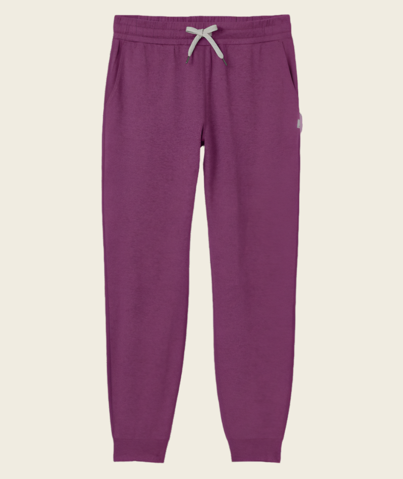 Vuori Performance Jogger | Magenta Heather