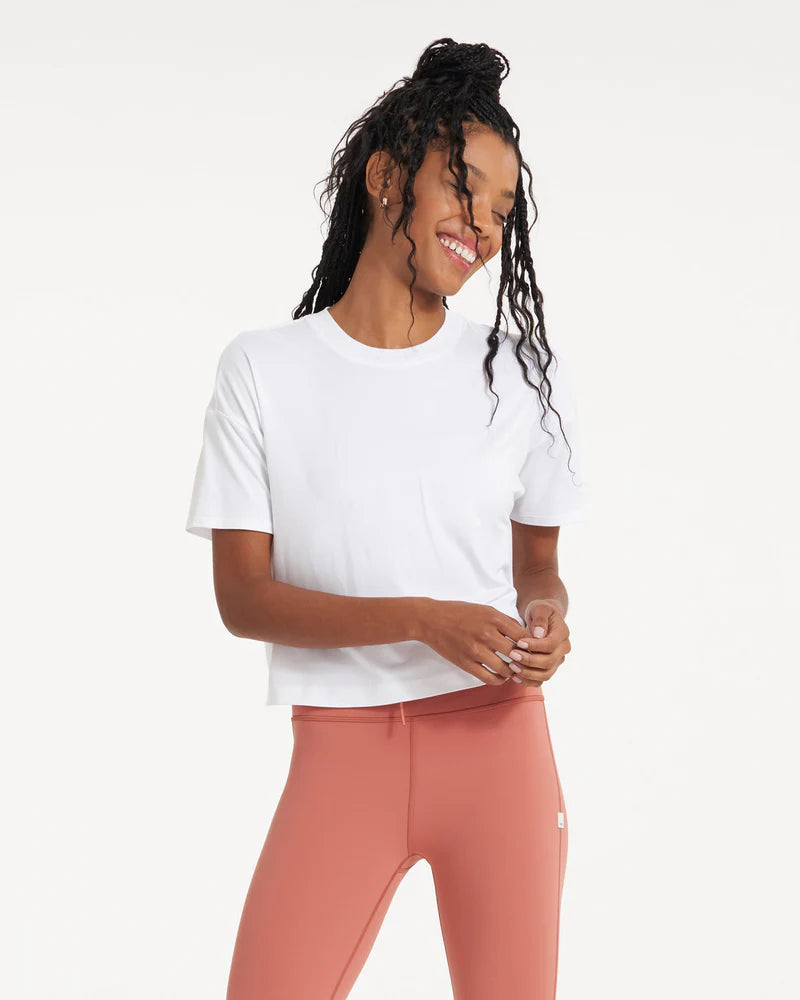 Vuori Women's Energy Tee | White