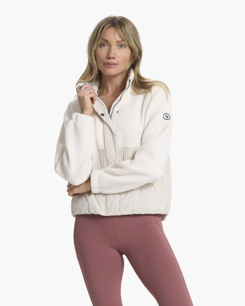 Vuori Highlands Sherpa Jacket Natural