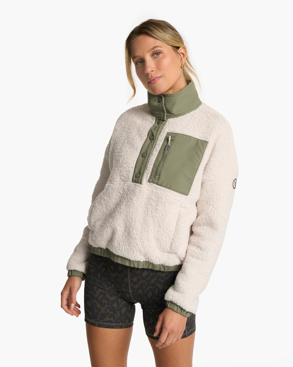 Vuori Women's Cozy Sherpa Popover | Dune