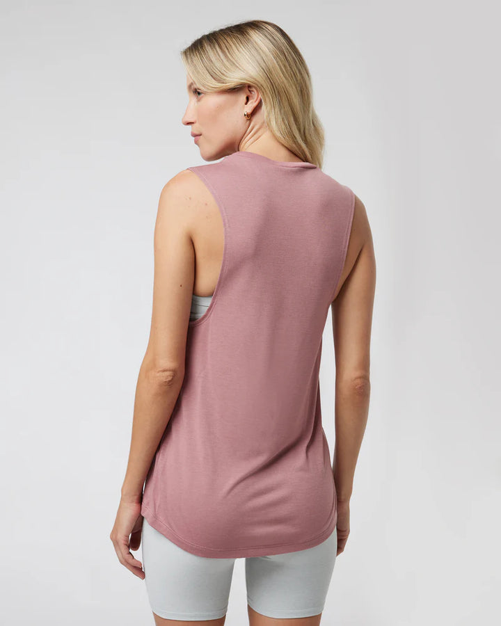 Vuori Women's The Rise The Shine Tank | Mauve