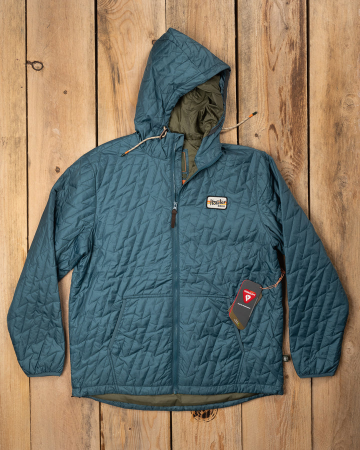 Howler Bros Voltage Full Zip Jacket Dark Teal