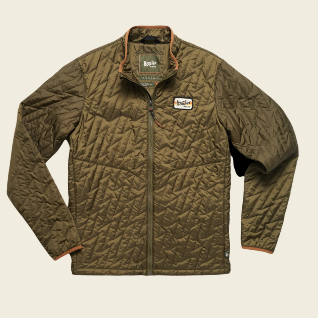 Howler Bros Voltage Quilted Jacket Olive