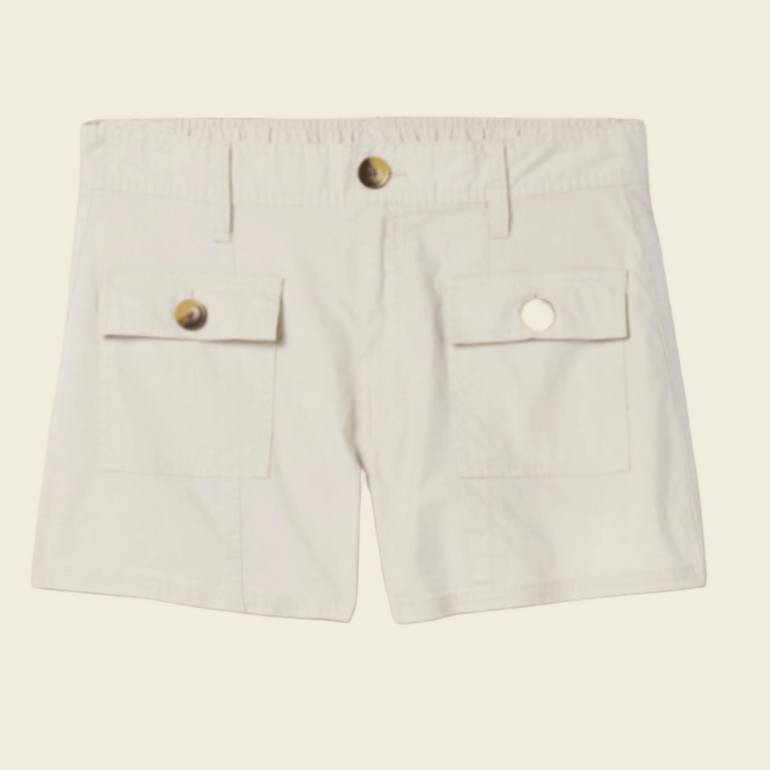 Vuori Women's Vintage Ripstop Utility Short Milkweed