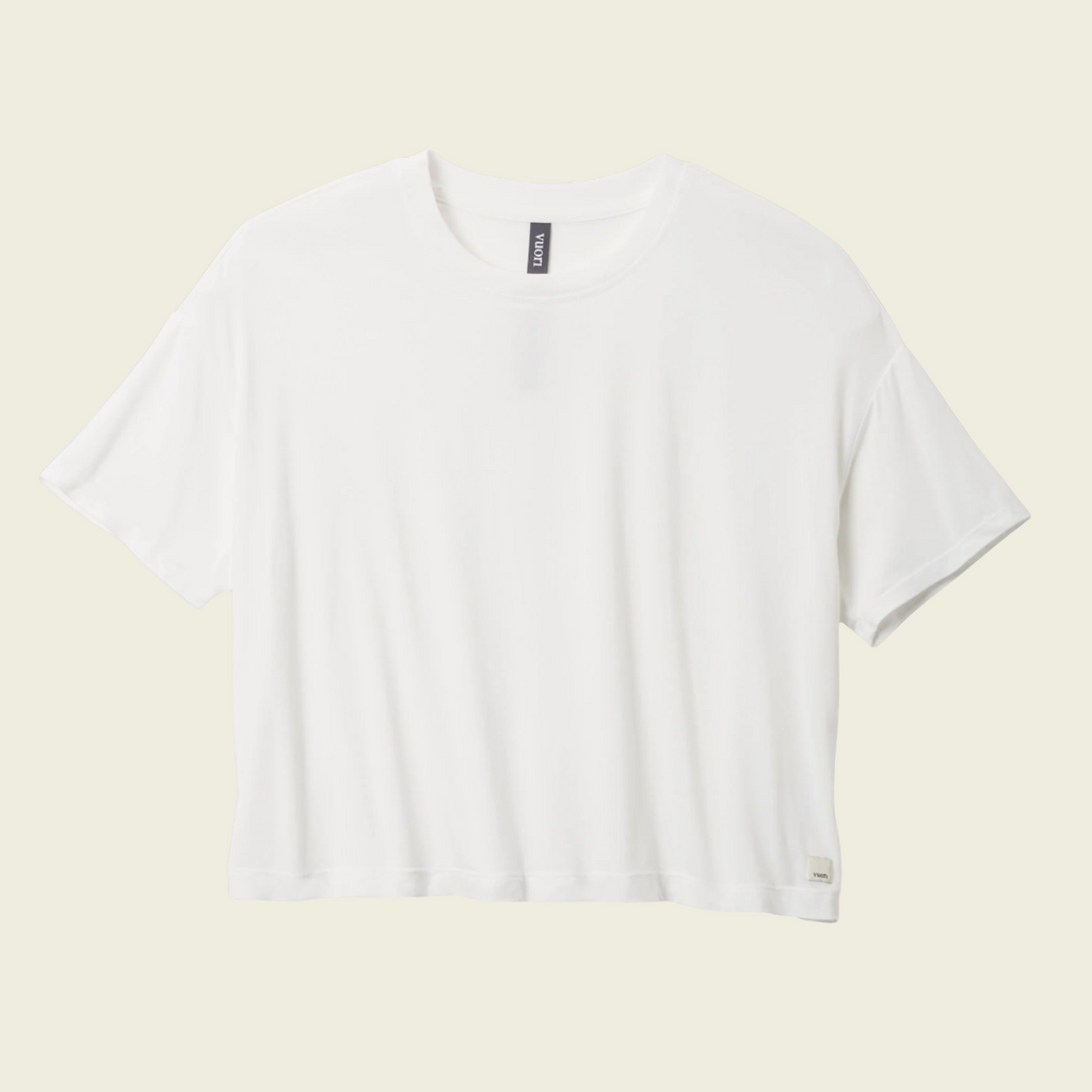 Vuori Women's Energy Tee | White