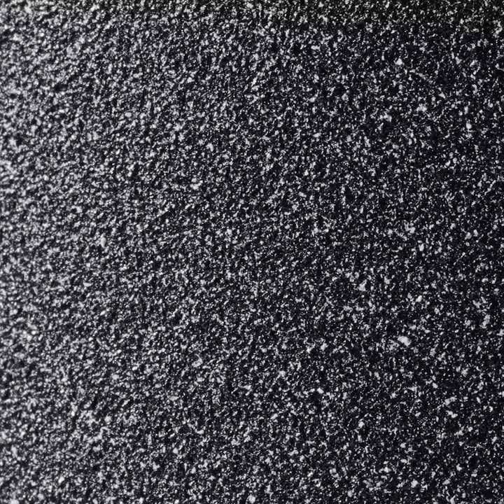 Close-up of black textured material