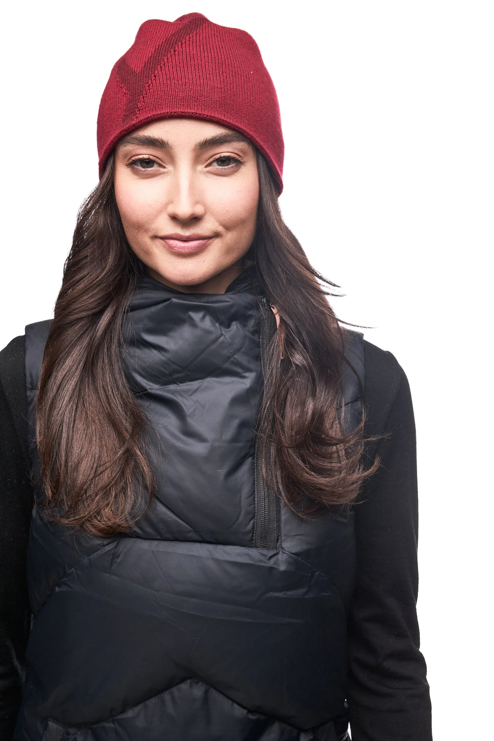 Indyeva Beanie | Cerise / Port CB