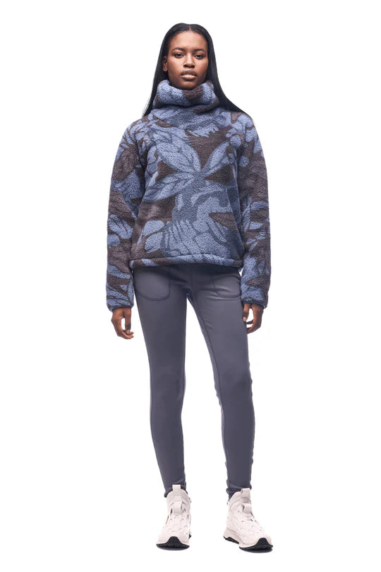 Indyeva Pecora Sweater II | Polar Peonia Print