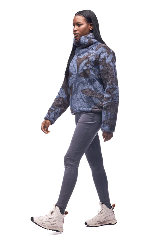 Indyeva Pecora Sweater II | Polar Peonia Print