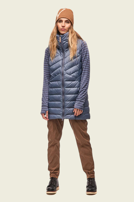 Indyeva Kapa Vest | Blue Stone