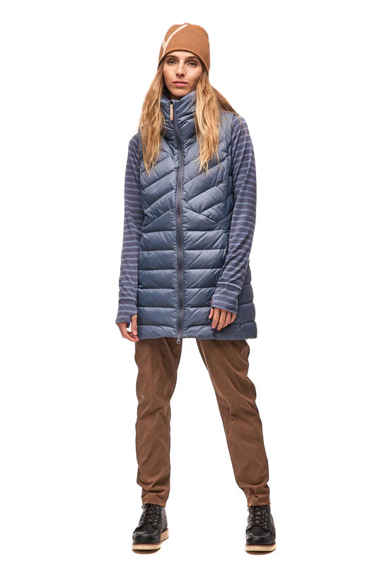 Indyeva Kapa Vest | Blue Stone