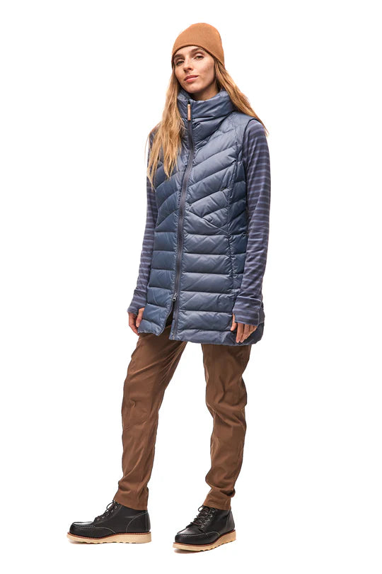 Indyeva Kapa Vest | Blue Stone