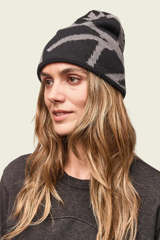 Indyeva Gorro - Beanie | Black Branch Print