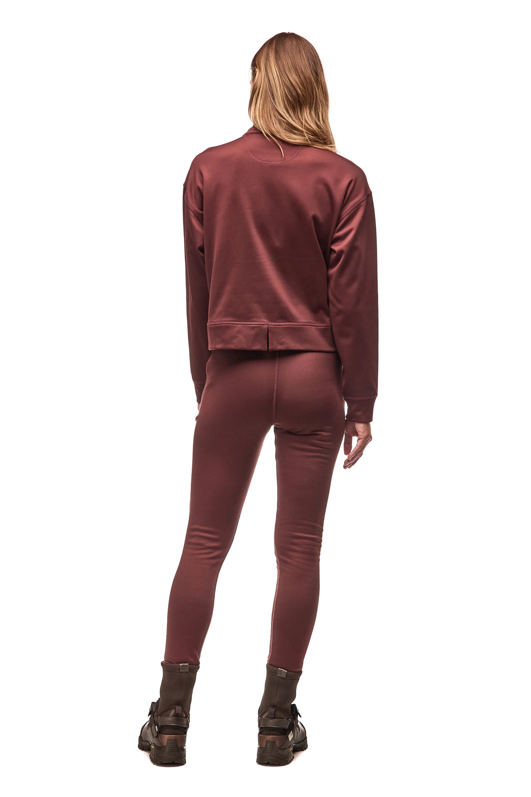 Indyeva Teplo Legging | Dark Bark