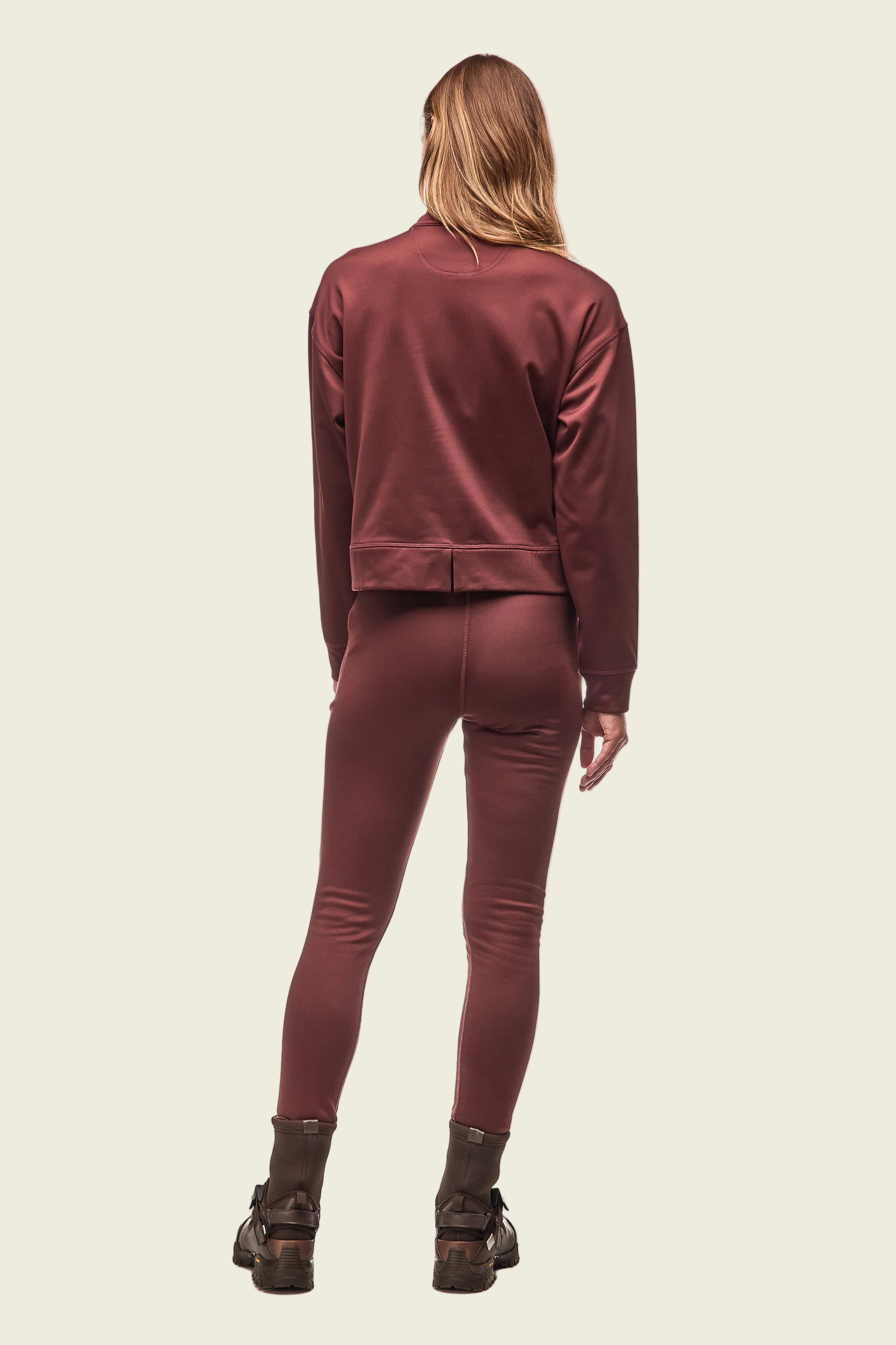 Indyeva Teplo Legging | Dark Bark
