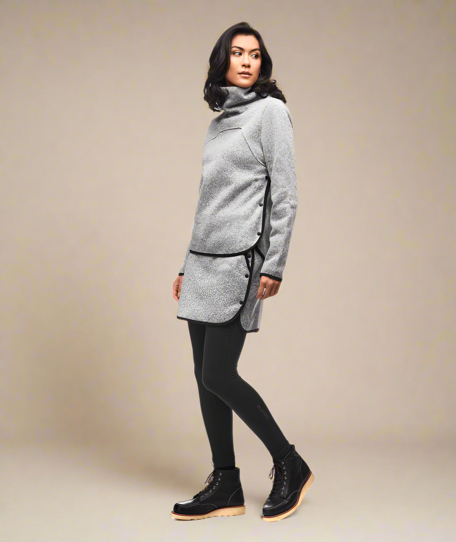 Indyeva Satu Skirt Upcycled | Grey H