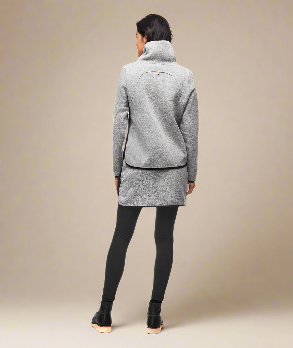 Indyeva Satu Skirt Upcycled | Grey H