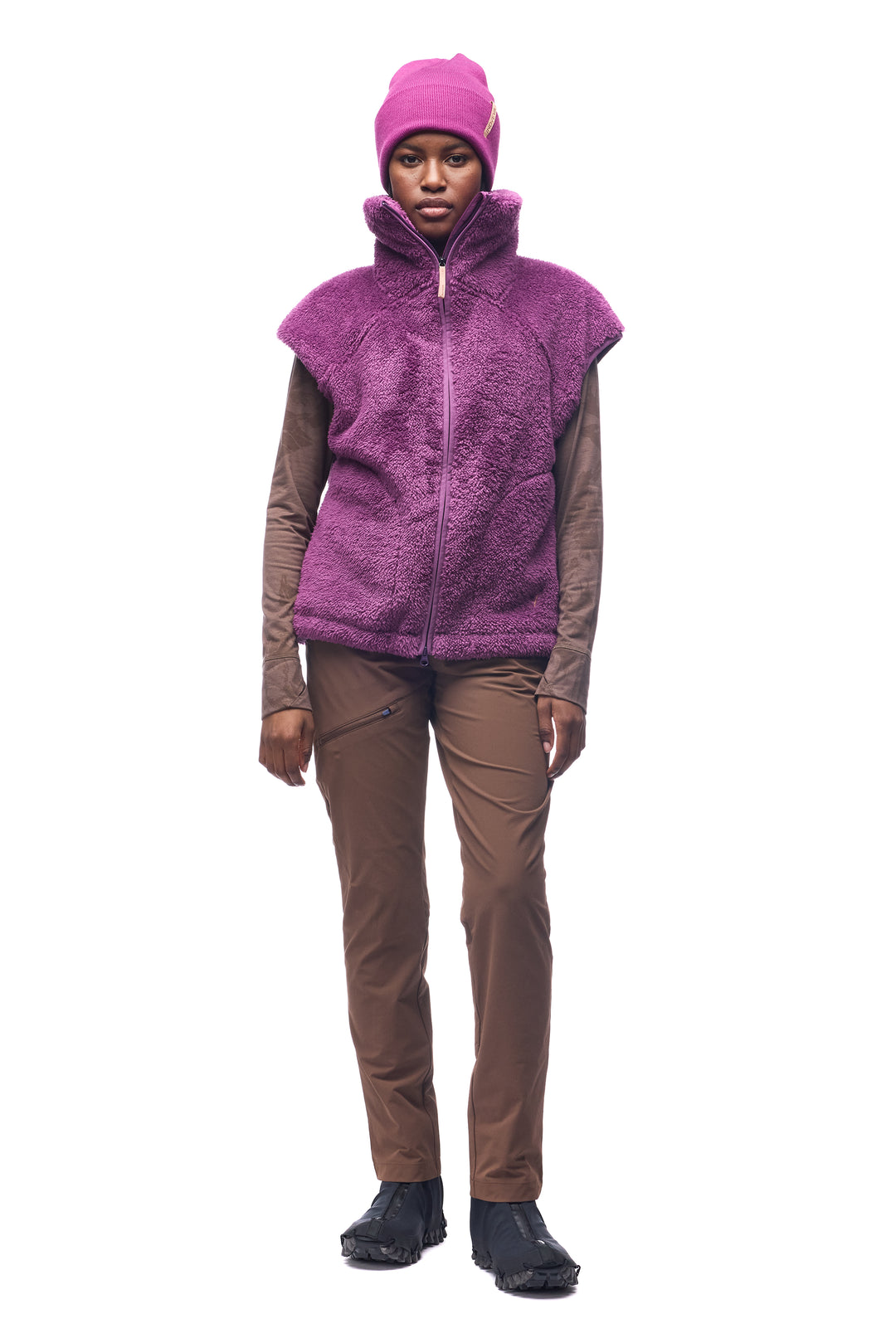 Indyeva Lampaat Pile Fleece | Magenta
