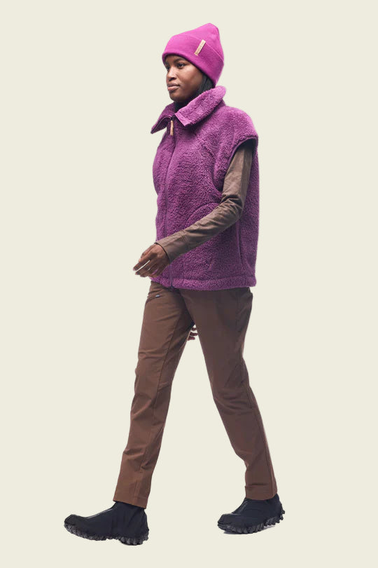 Indyeva Lampaat Pile Fleece | Magenta