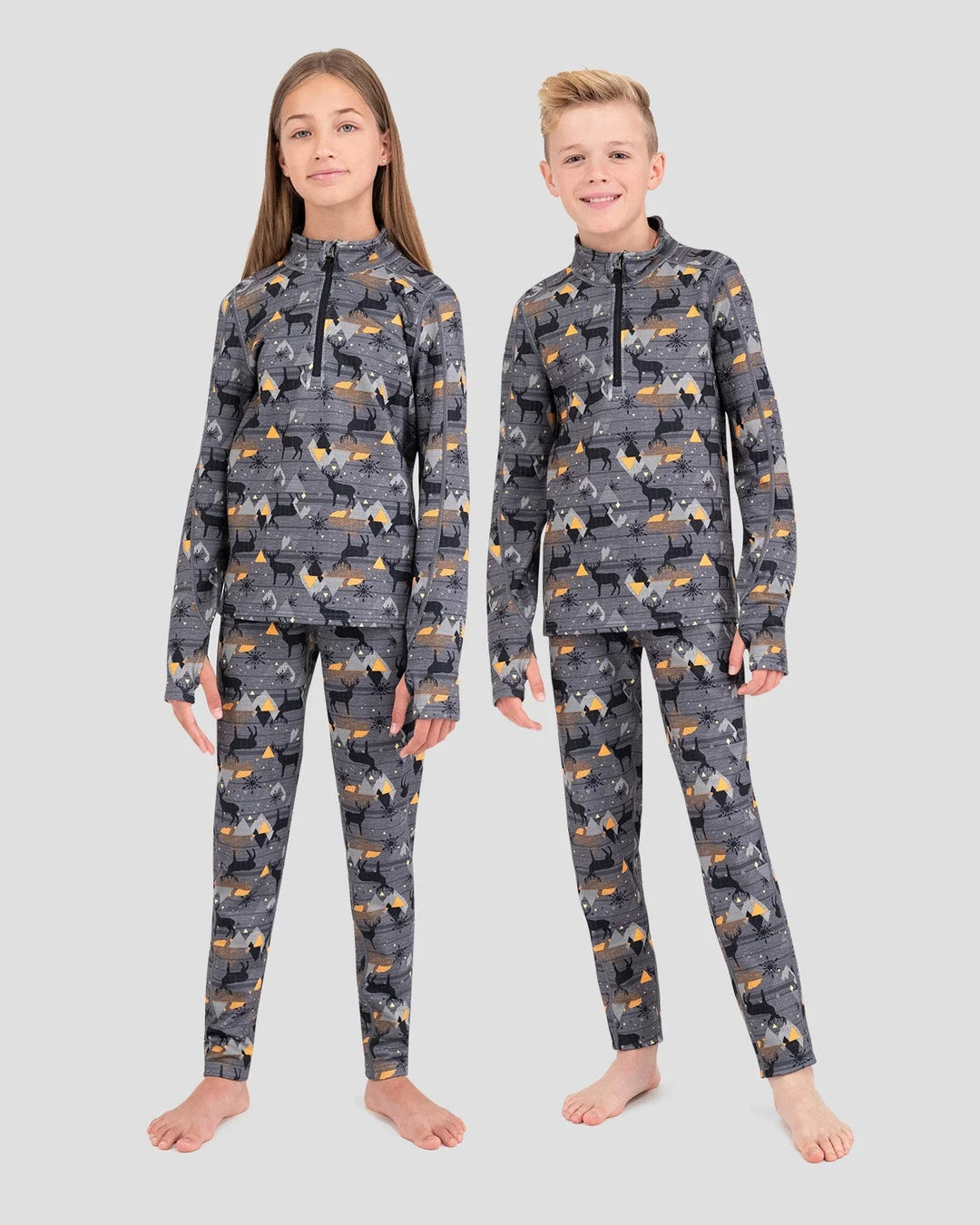 Kid’s Ecolator 3.0 Half Zip - Moose Tracks