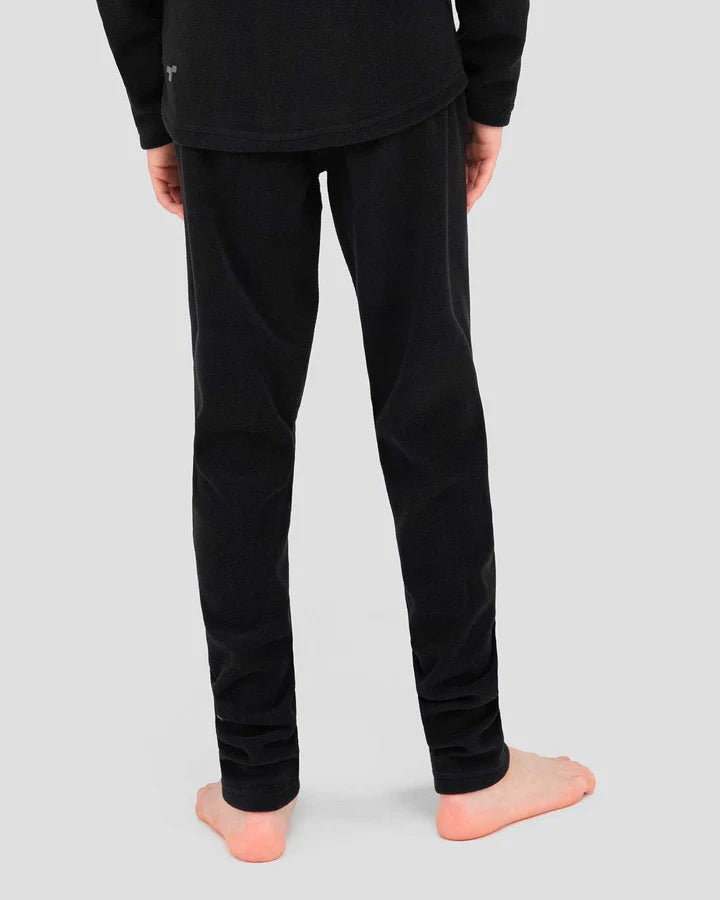 Terramar Kid's 4.0 Thermafleece 2 Piece Set Black