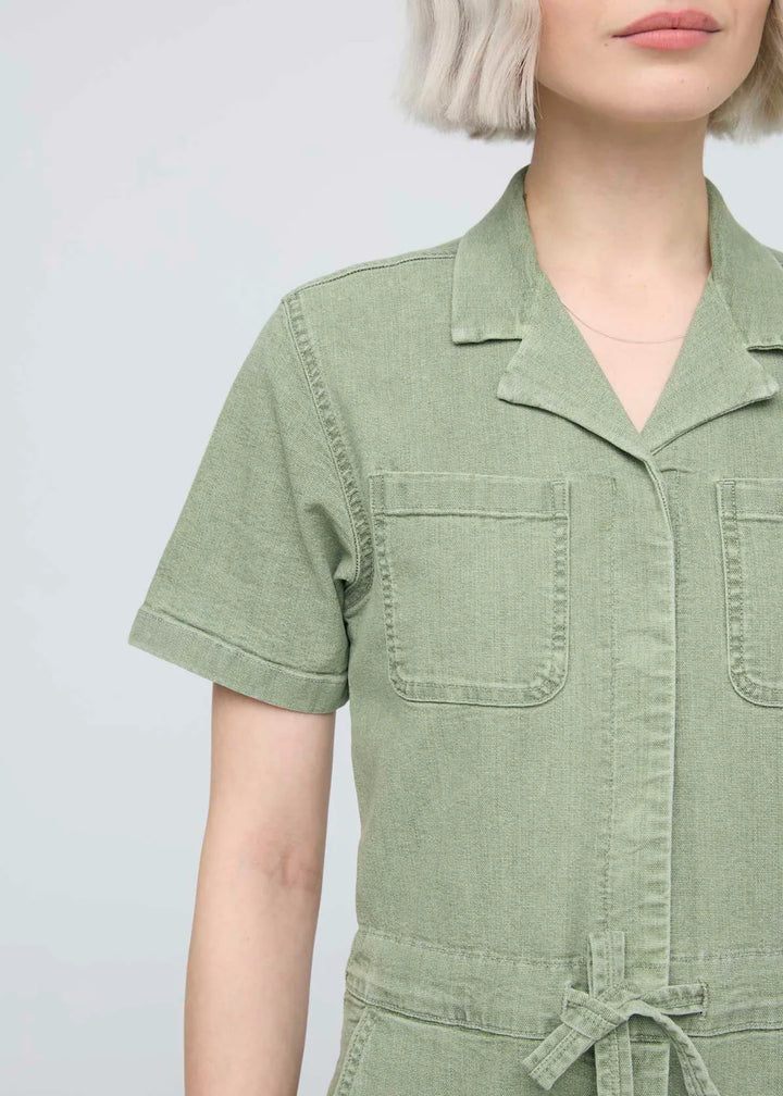 Stretch Canvas Girlfriend Jumpsuit