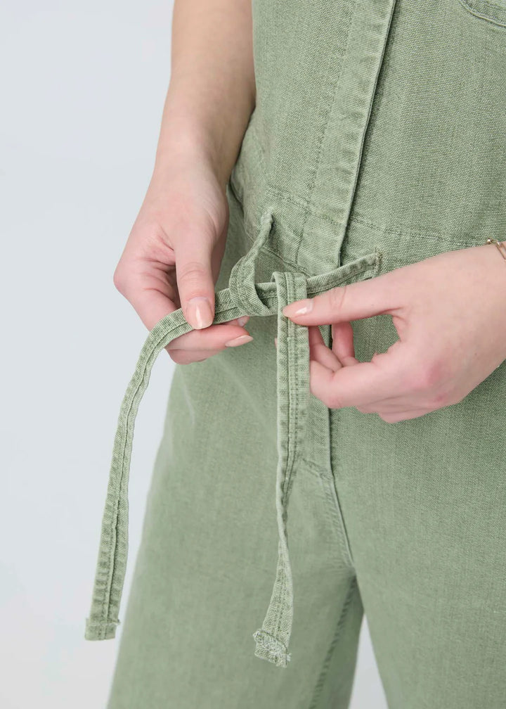 Stretch Canvas Girlfriend Jumpsuit