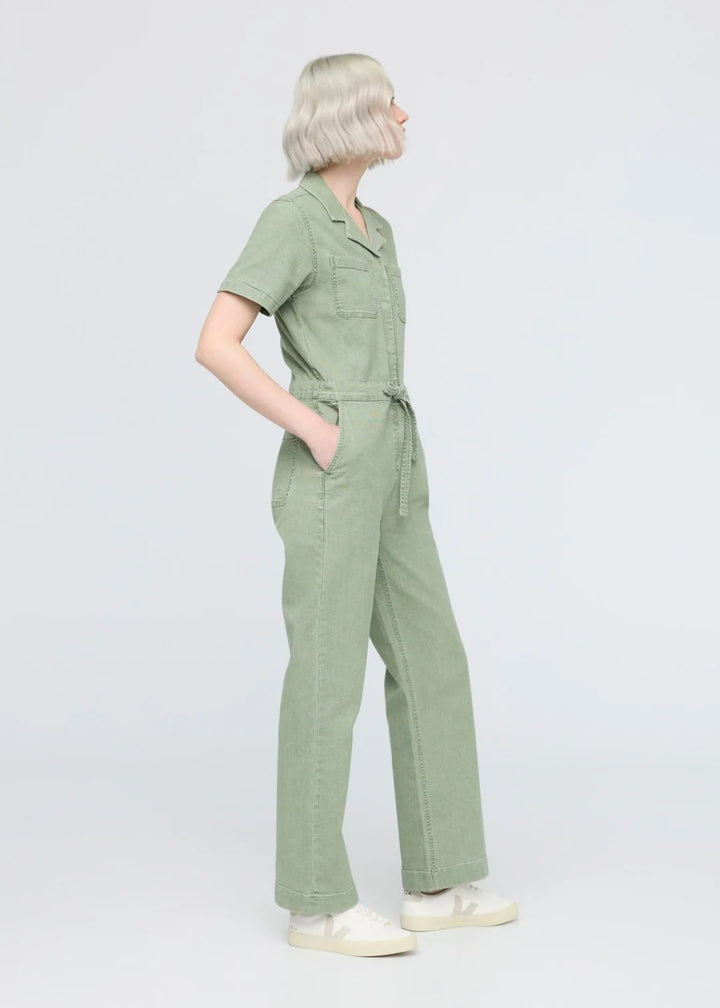 Stretch Canvas Girlfriend Jumpsuit