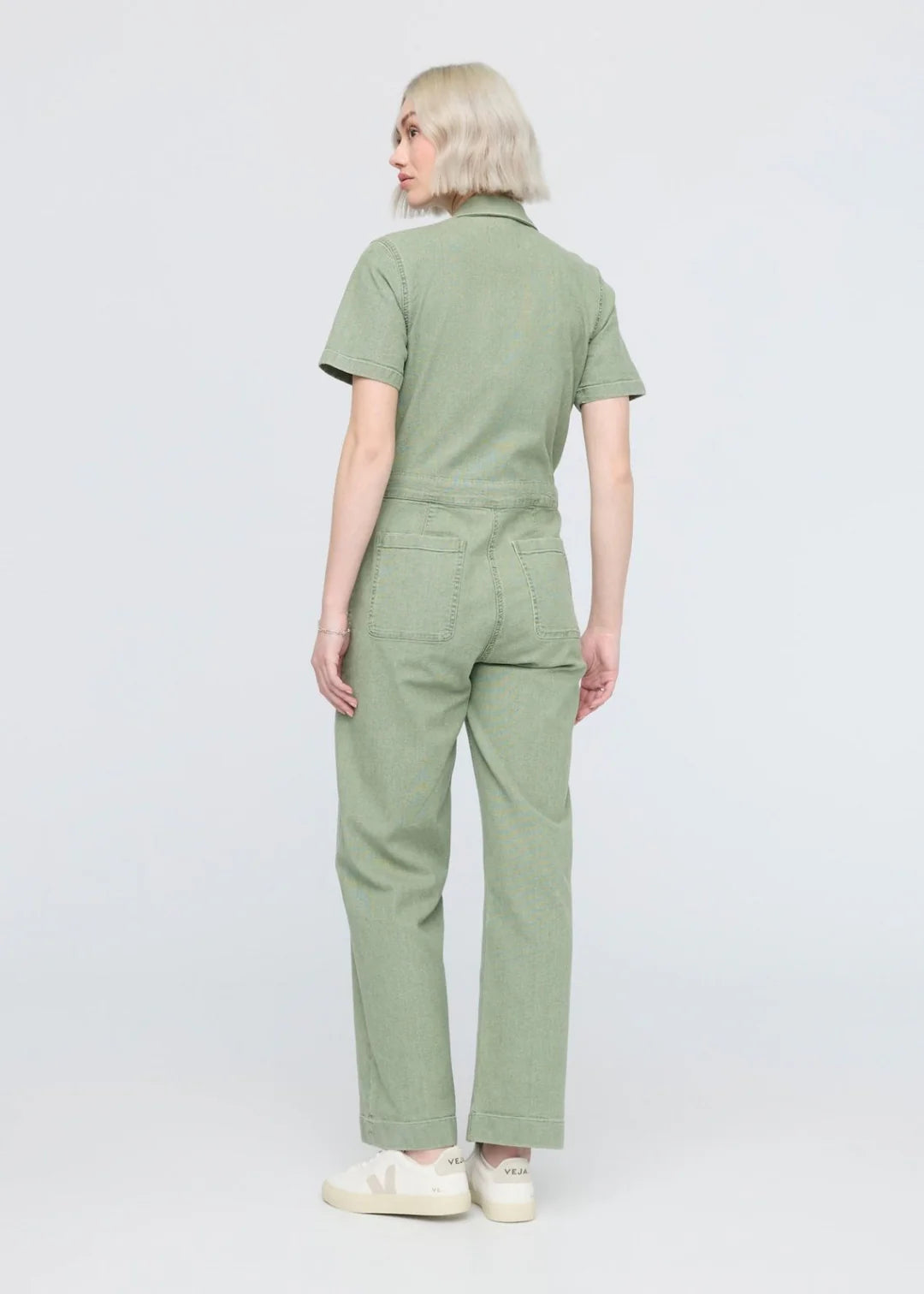 Stretch Canvas Girlfriend Jumpsuit