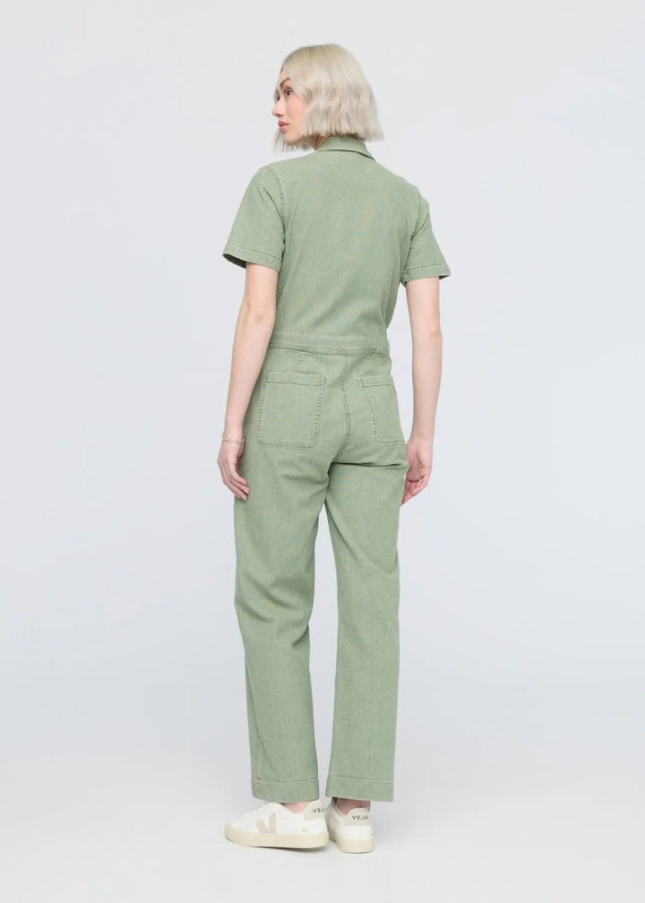 Stretch Canvas Girlfriend Jumpsuit