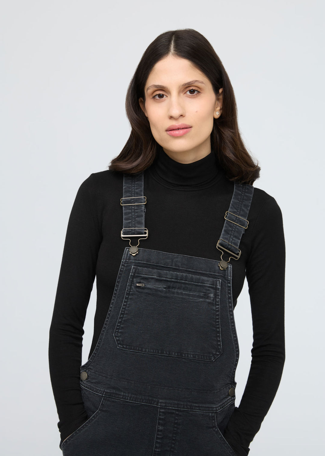 Duer Stretch Canvas Overall Black