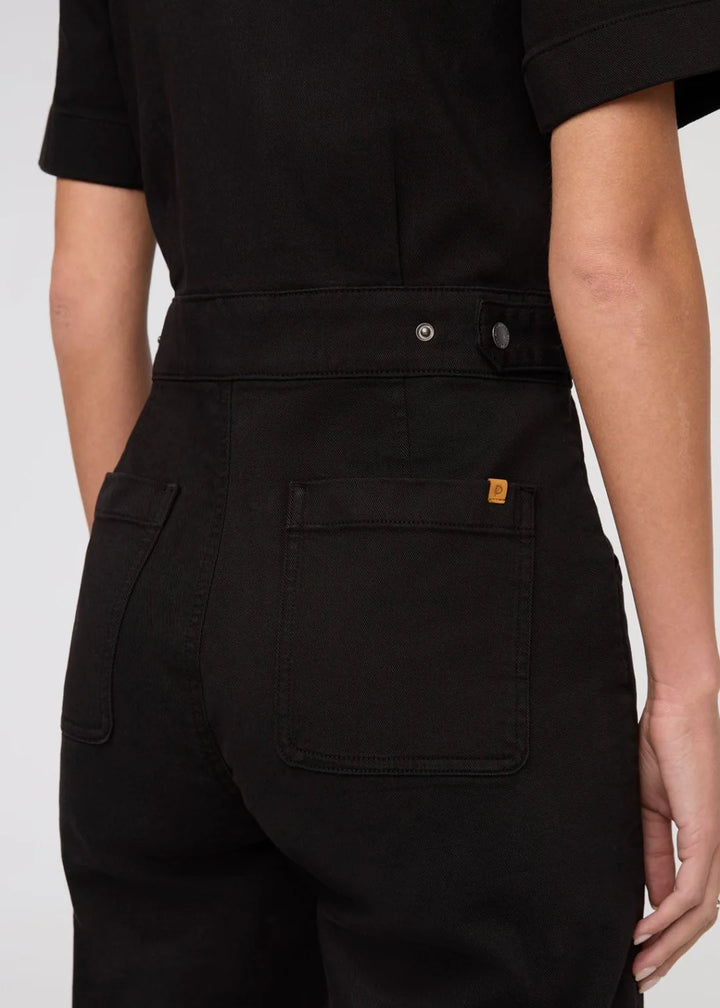 Duer LuxTwill Boiler Suit | Black