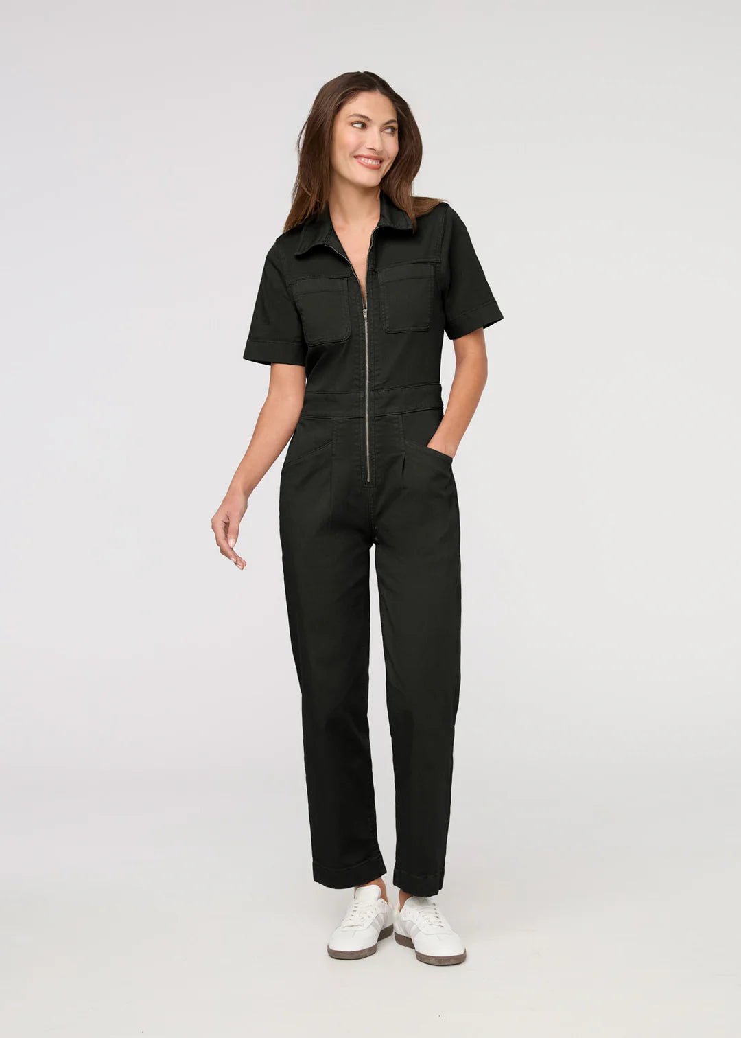 Duer LuxTwill Boiler Suit | Evergreen