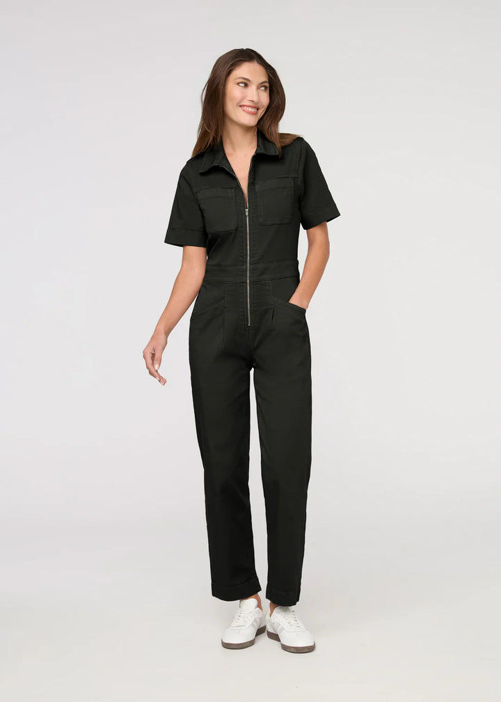 Duer LuxTwill Boiler Suit | Evergreen