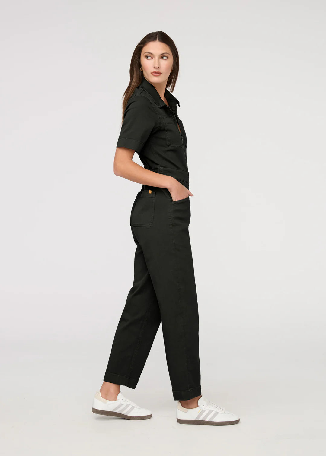 Duer LuxTwill Boiler Suit | Evergreen