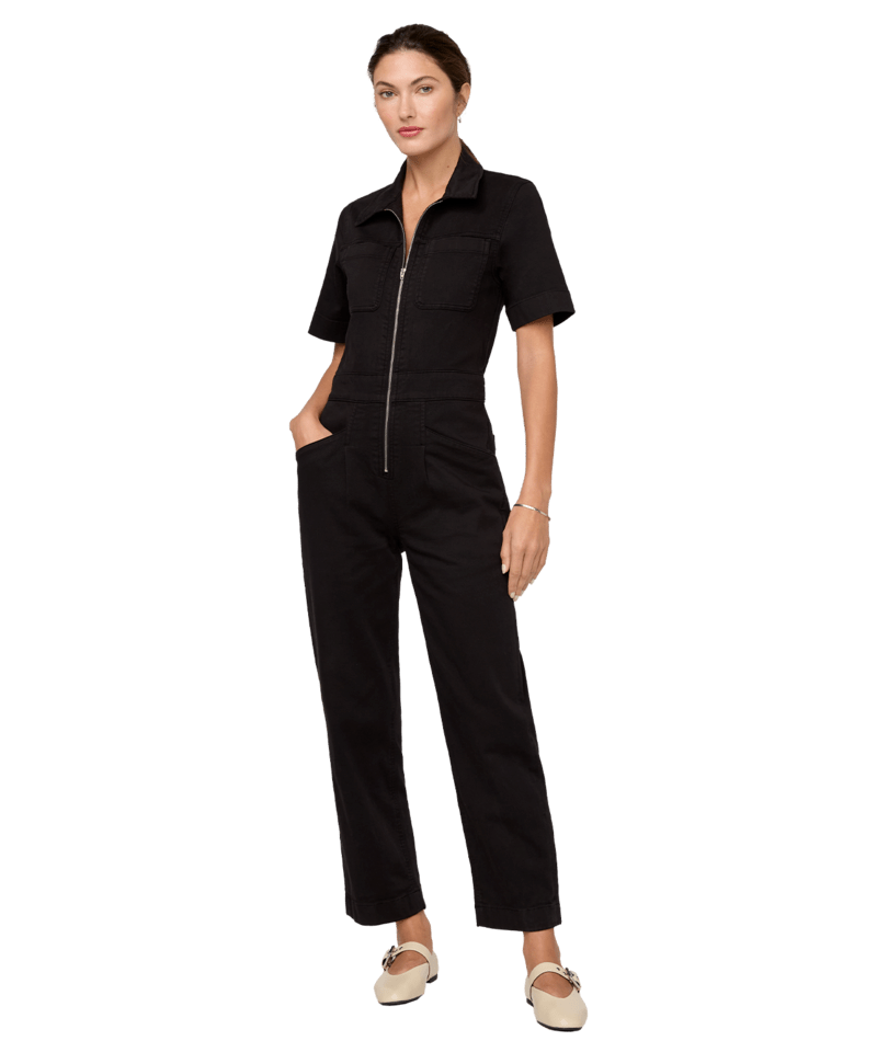 Duer LuxTwill Boiler Suit | Black