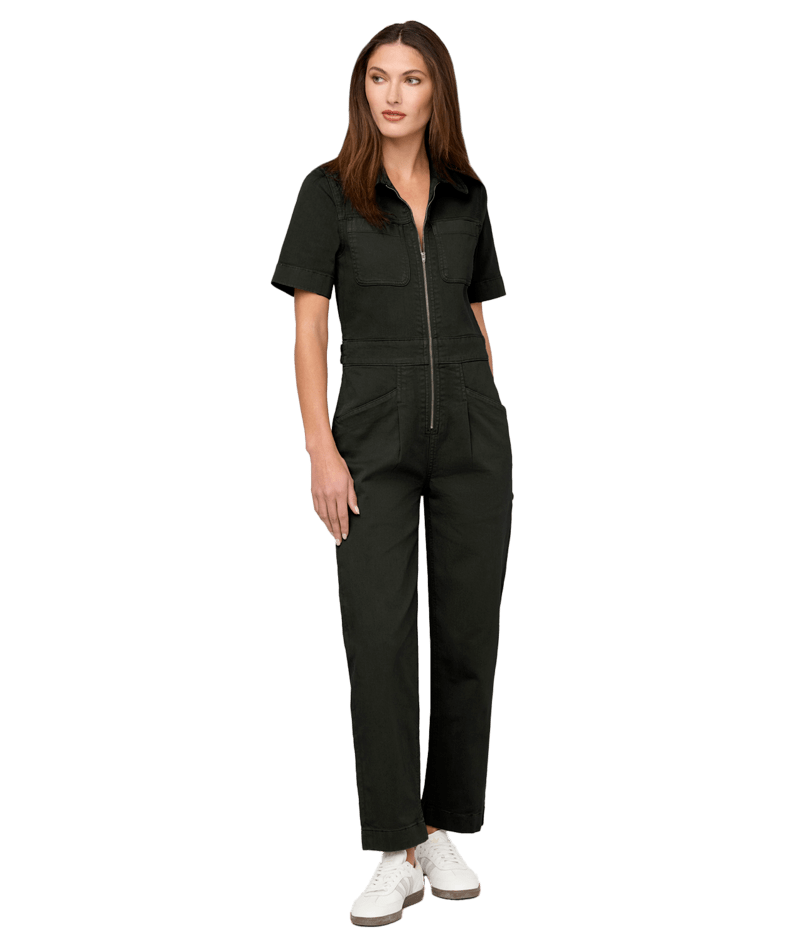 Duer LuxTwill Boiler Suit | Evergreen