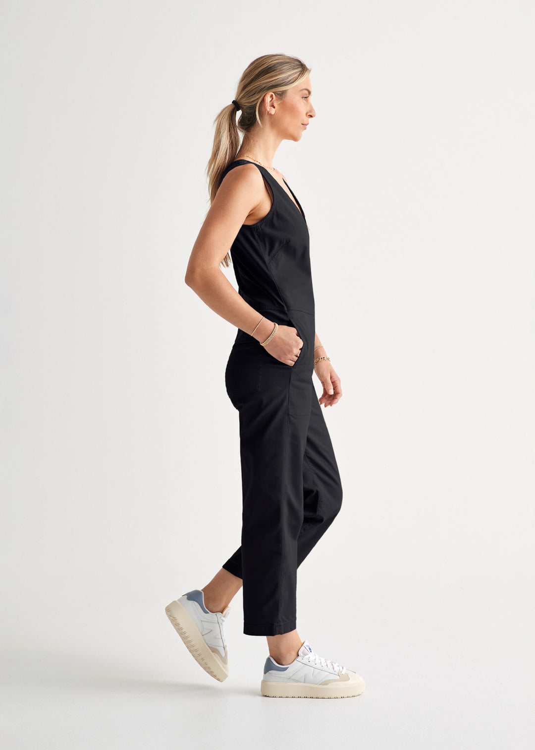 Duer Live Free Jumpsuit Black Women's