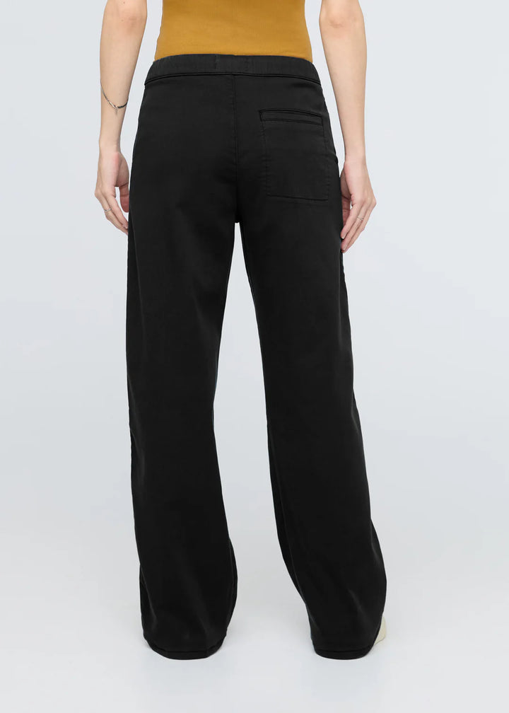 Duer Woman's No Sweat Wide Leg Pant | Black