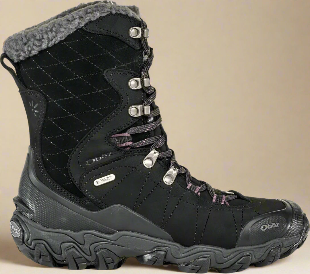 Oboz Women's Bridger 9" Insulated Waterproof Boot Black Sea