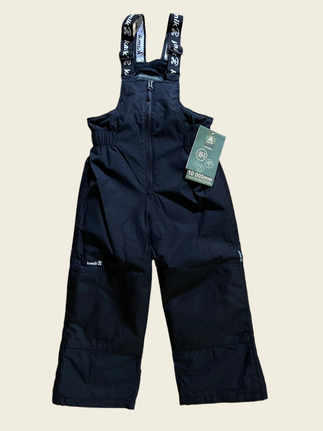 Kamik Winkie Unisex Bib Snowpant Black