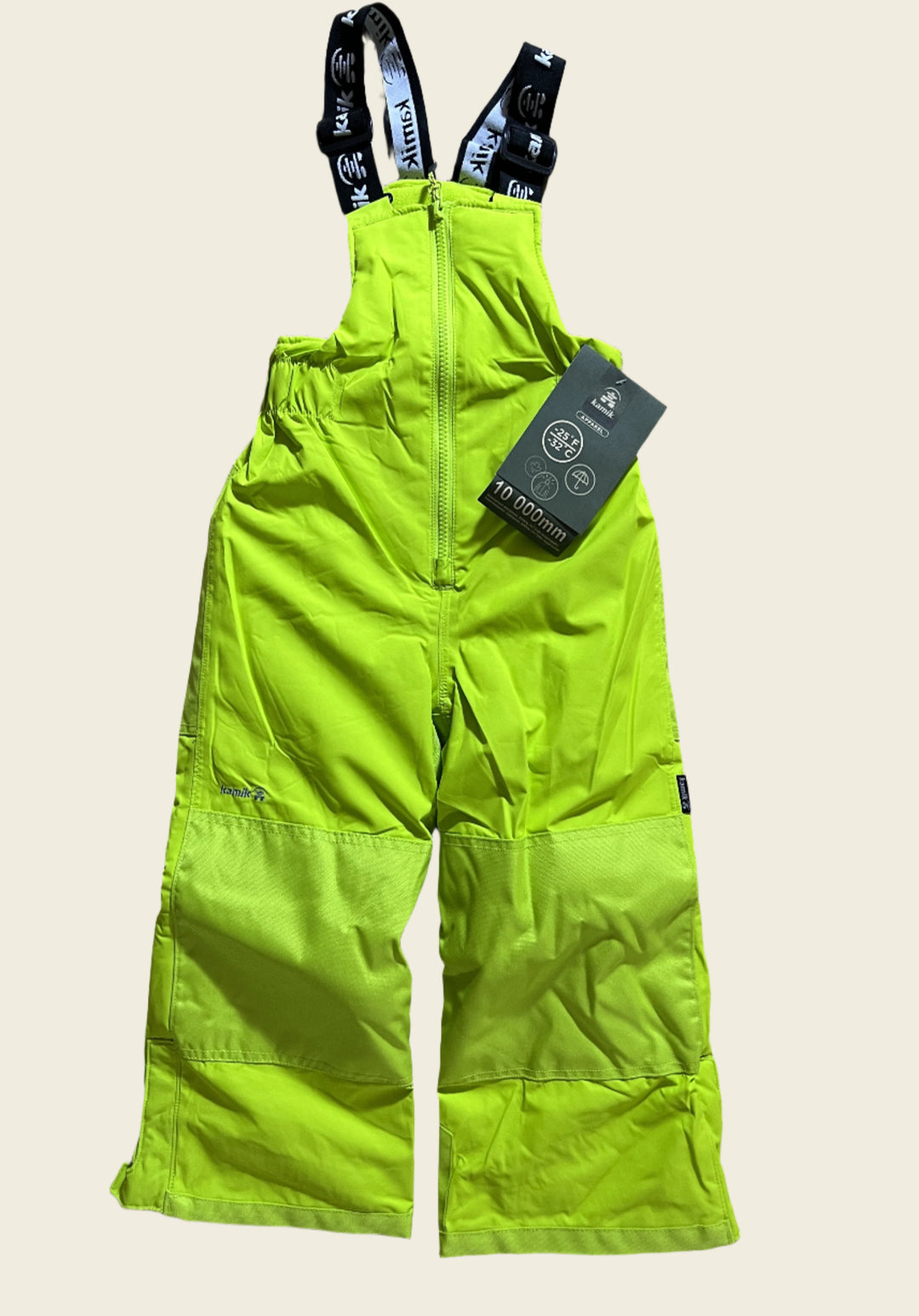 Kamik Winkie Unisex Bib Snowpant Lime